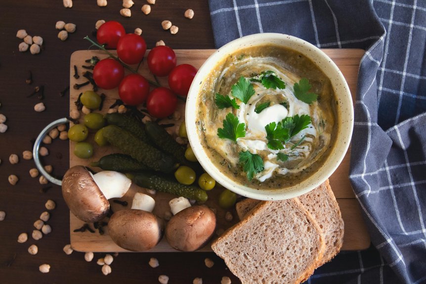 panera broccoli cheddar soup vegetarian status