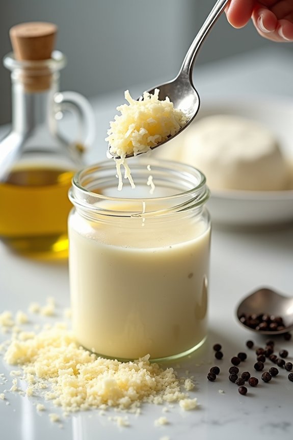 What Makes Caesar Dressing Non-Vegetarian? 4 parmesan with vegetarian rennet