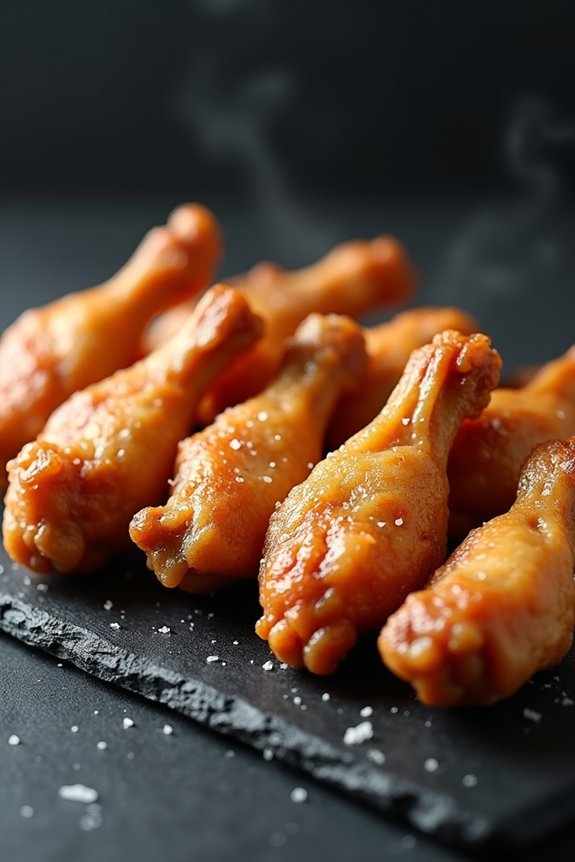 plain chicken wings carb free protein high fat