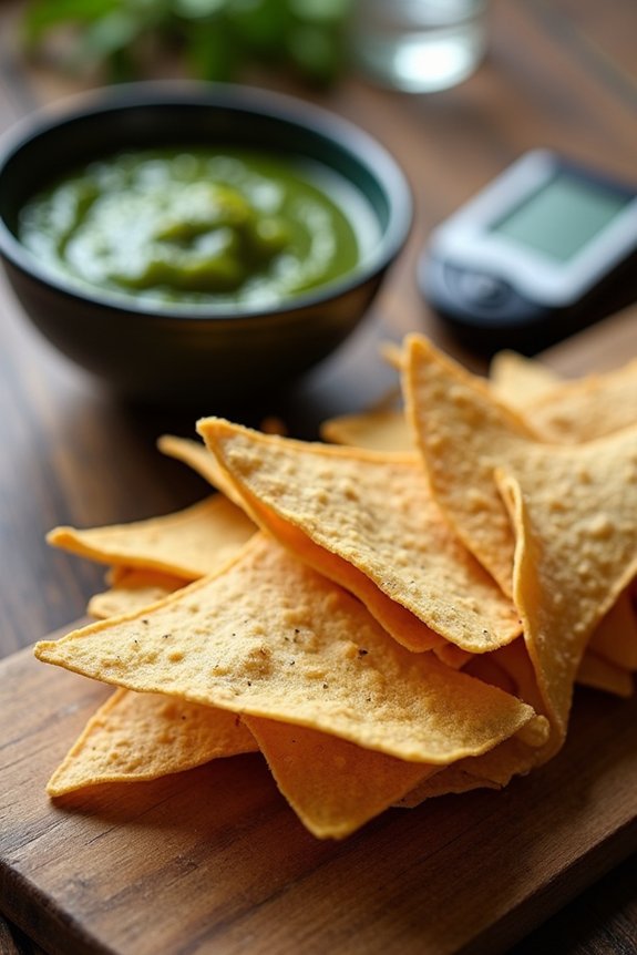 refined chips spike blood sugar