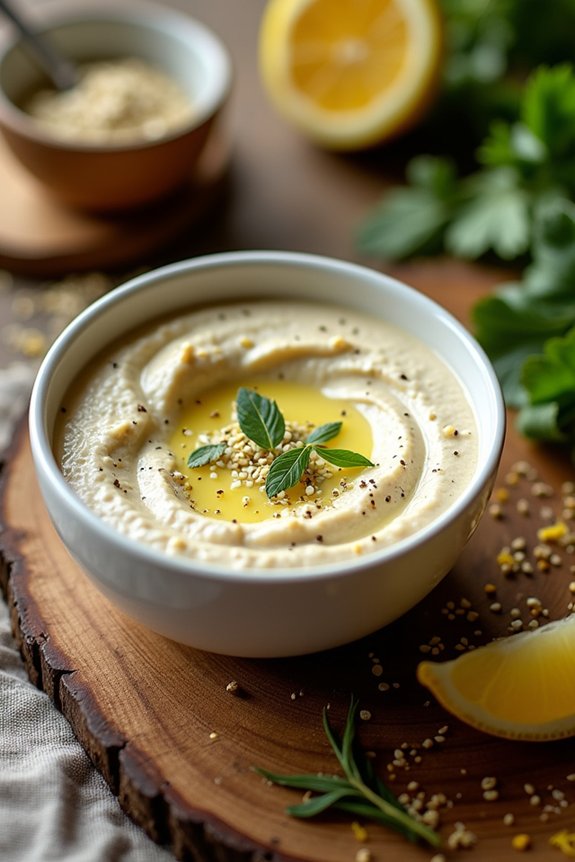 sesame seeds plant based paste