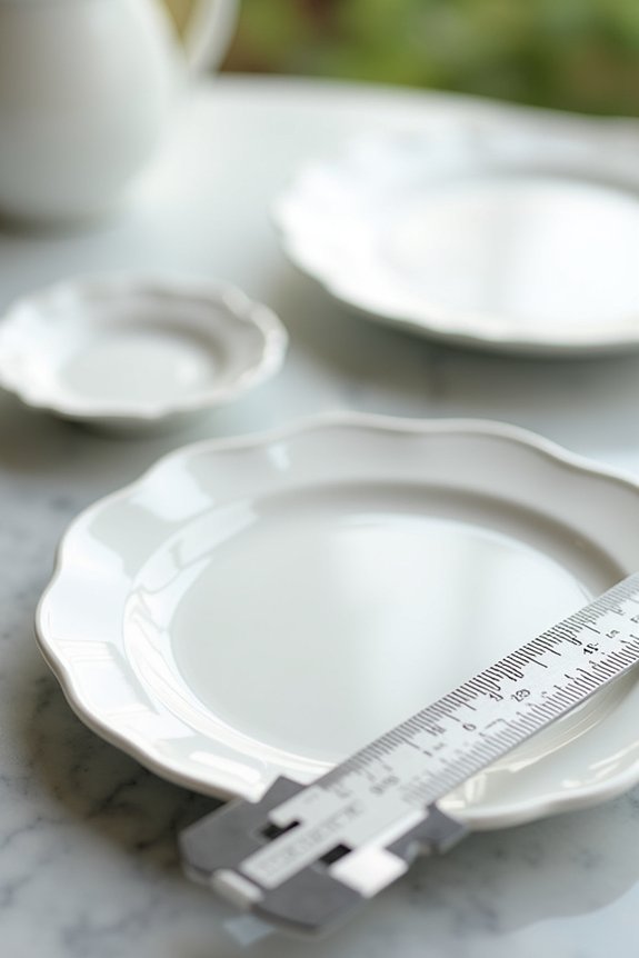 What Size Are Dessert Plates and How to Measure Them Quickly 14 sizing plate vs dessert match measurements