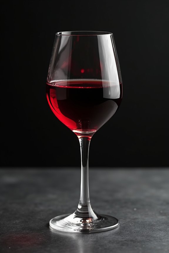 tiny glass signals dessert wine