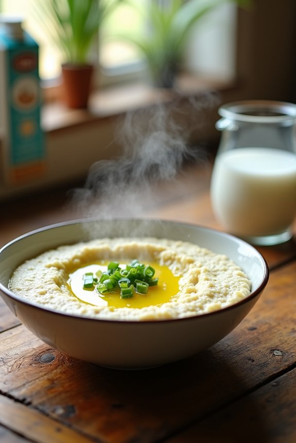 vegan bouillon enhances grits flavors