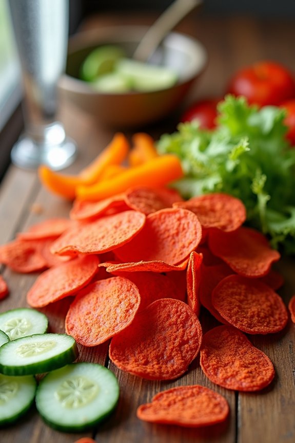 vegan spicy crunch alternatives