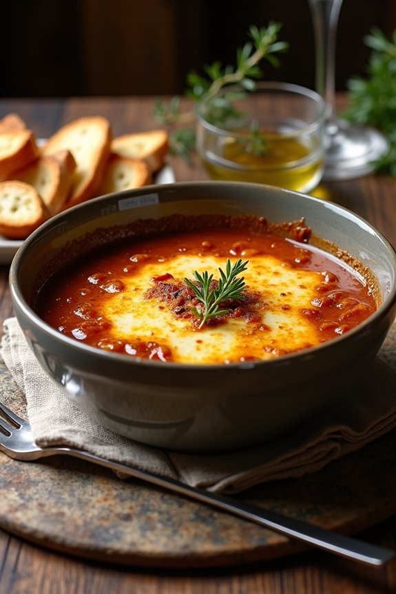 vegetarian french onion soup pairings